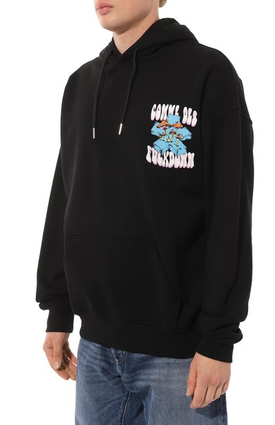 Хлопковое худи COMME DES FUCKDOWN, арт. CDFU2654, фото 3