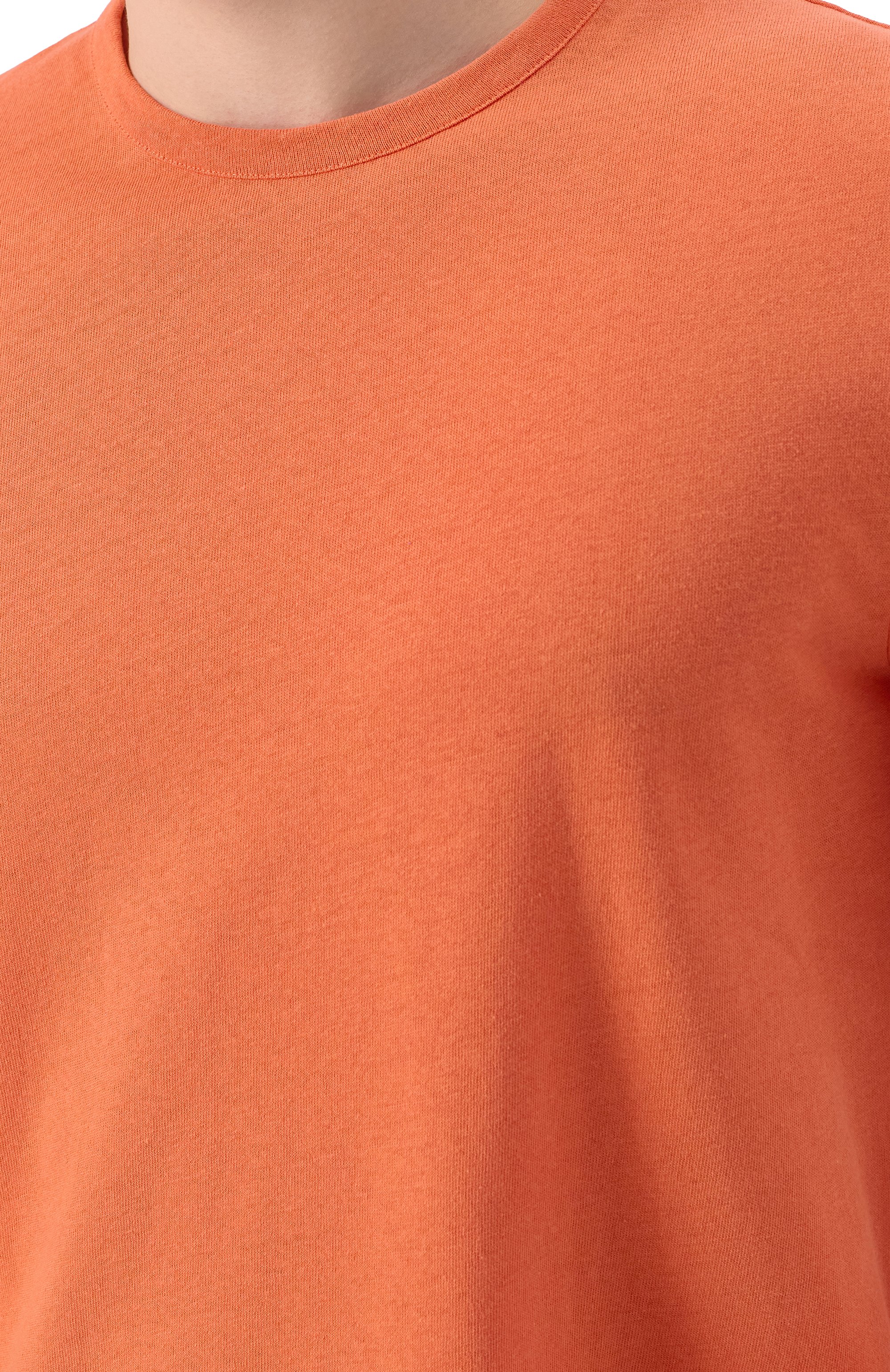 Футболка из хлопка и льна BOSS, арт. 50537498, фото 5