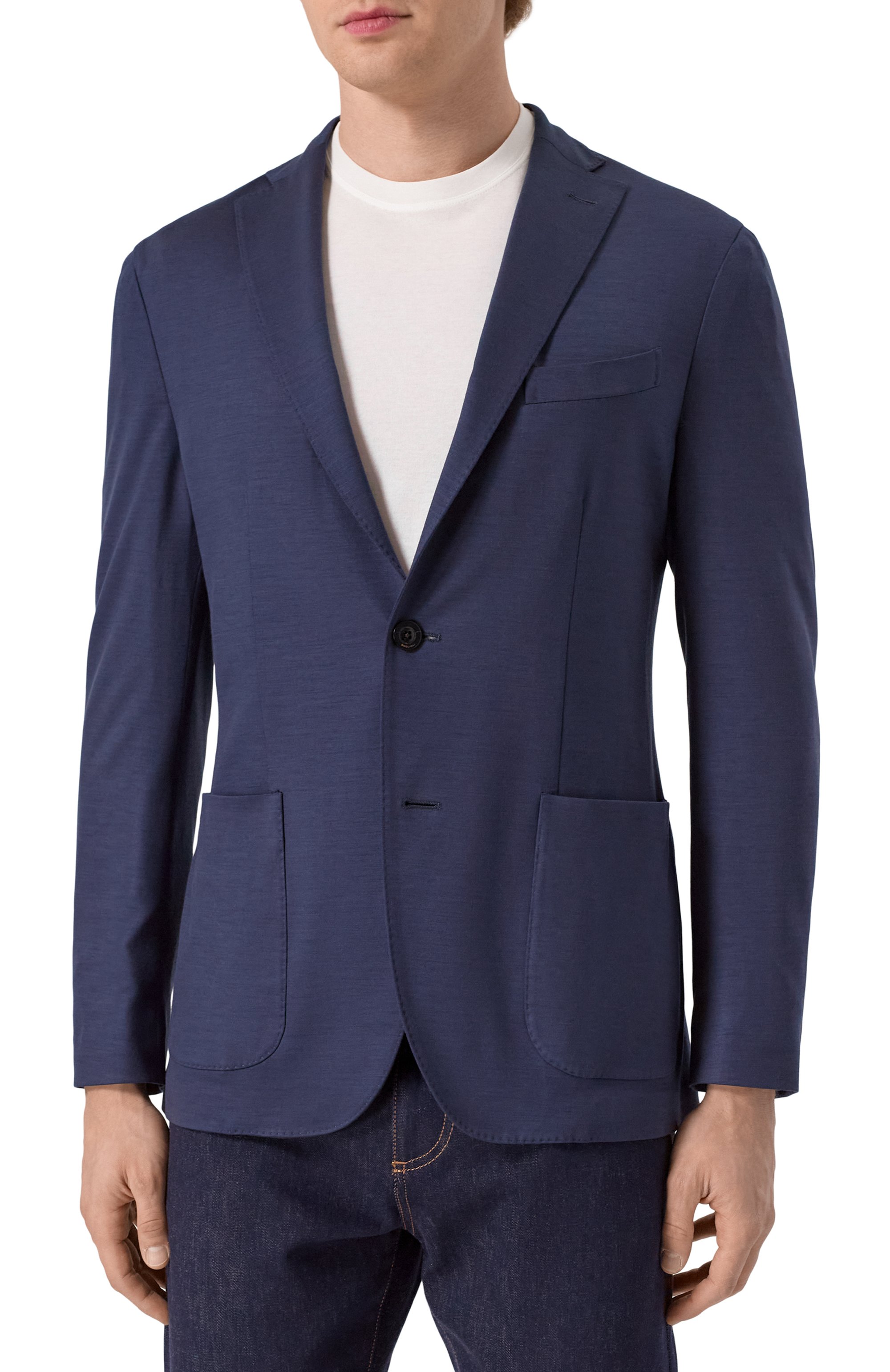 Шерстяной пиджак BOGLIOLI, арт. N1302E/SB4701, фото 5