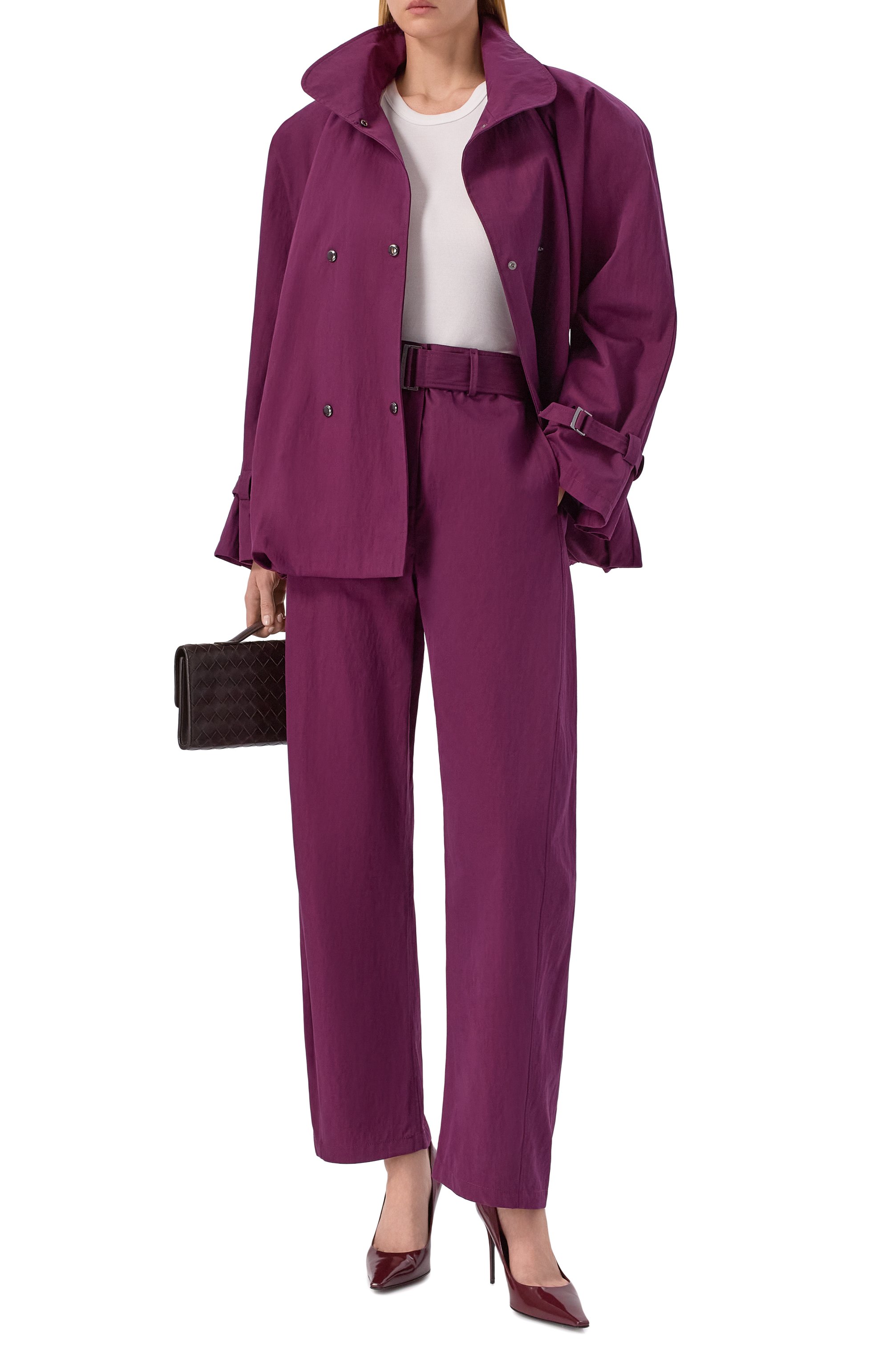 Хлопковые брюки MAGDA BUTRYM, арт. 390426, фото 2