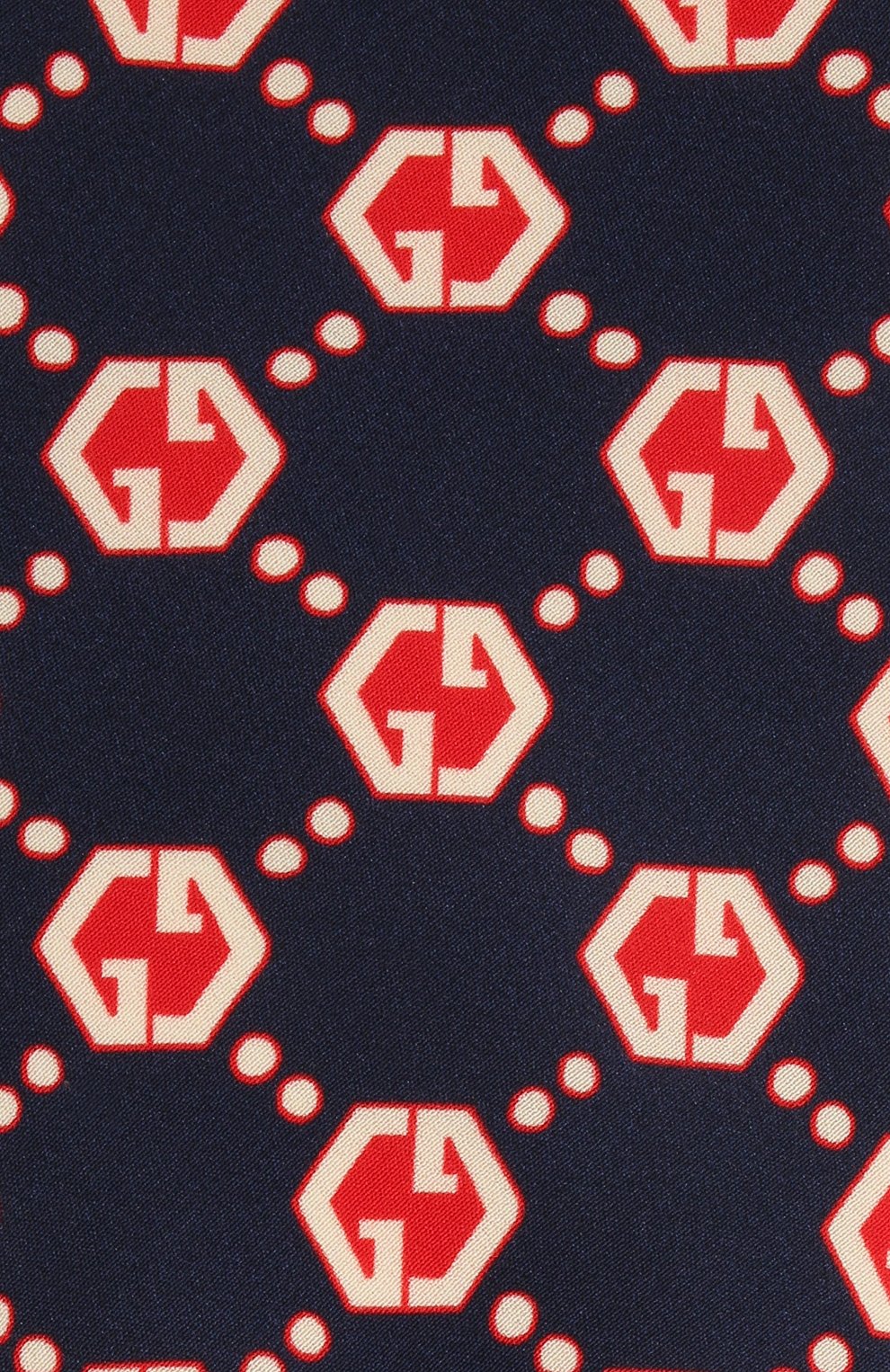 Шелковый галстук GUCCI, арт. 655281/4E005, фото 3