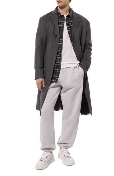 Кожаные кеды ROBERTO CAVALLI, арт. 18706 A, фото 2