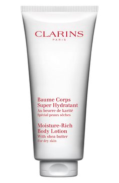 Увлажняющий бальзам для тела baume corps super hydratant  (200ml) CLARINS бесцветного цвета, арт. 80076239 | Фото 1 (Обьем косметики: 100ml; Тип продукта: Бальзамы; Назначение: Для тела)