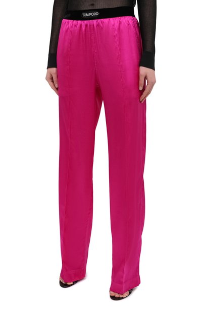 Шелковые брюки TOM FORD, арт. PAW397-FAX832, фото 3