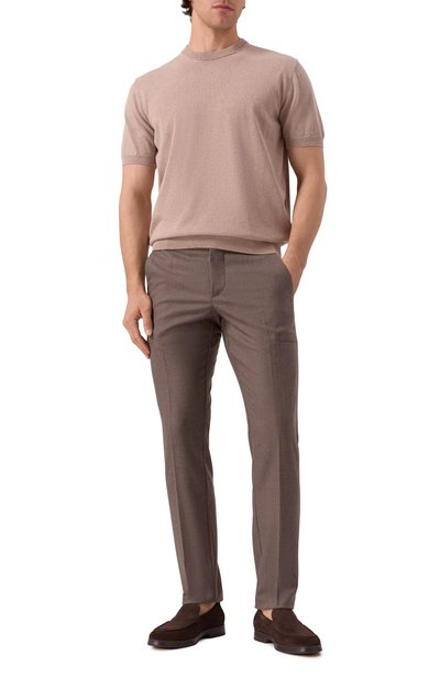 Шерстяные брюки MARCO PESCAROLO, арт. METIS/5215, фото 2