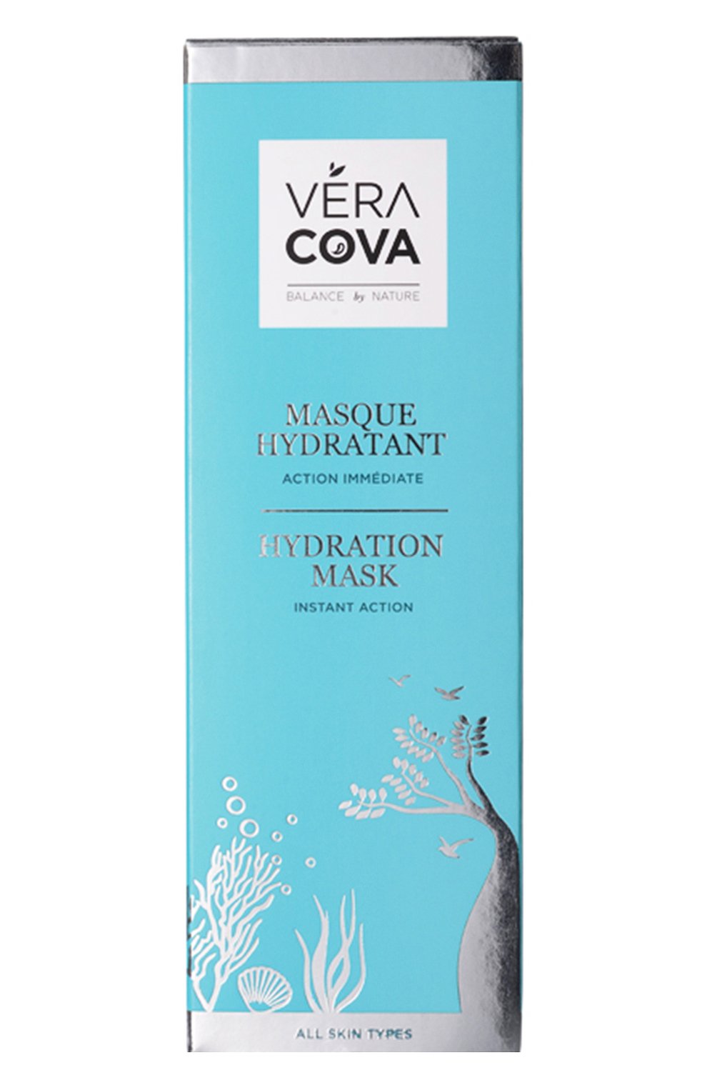 Увлажняющая маска мгновенного действия с зелеными водорослями и экстрактом баобаба (80ml) VERACOVA, арт. 3770006076039, фото 3