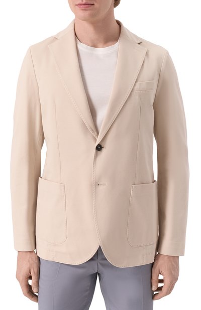 Хлопковый пиджак CIRCOLO 1901, арт. CN4660, фото 4