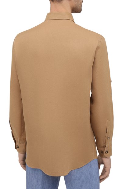 Льняная рубашка LORO PIANA, арт. FAL6142, фото 4