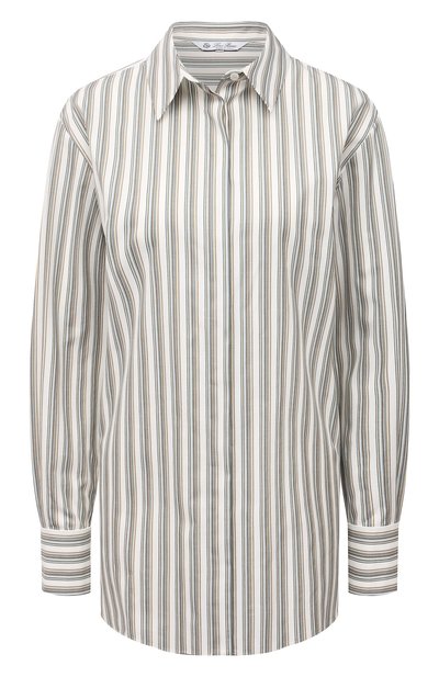 Хлопковая рубашка LORO PIANA, арт. FAL8093, фото 1