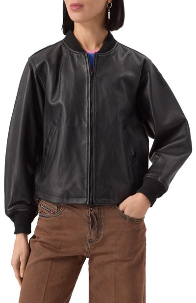 Кожаная куртка DIESEL, арт. A16801/0PFAH, фото 3