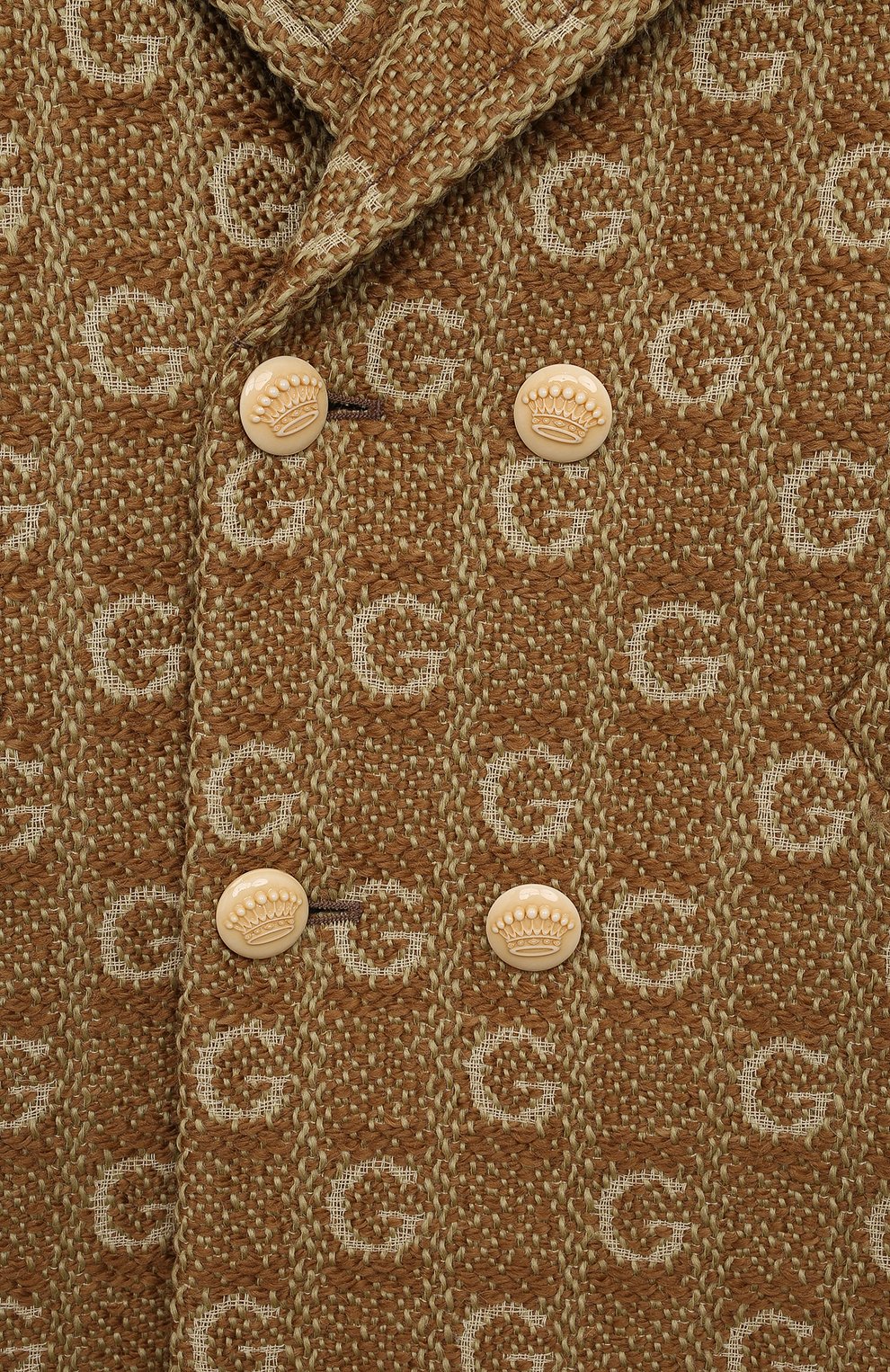 Шерстяное пальто GUCCI, арт. 599488 XWAGL, фото 3