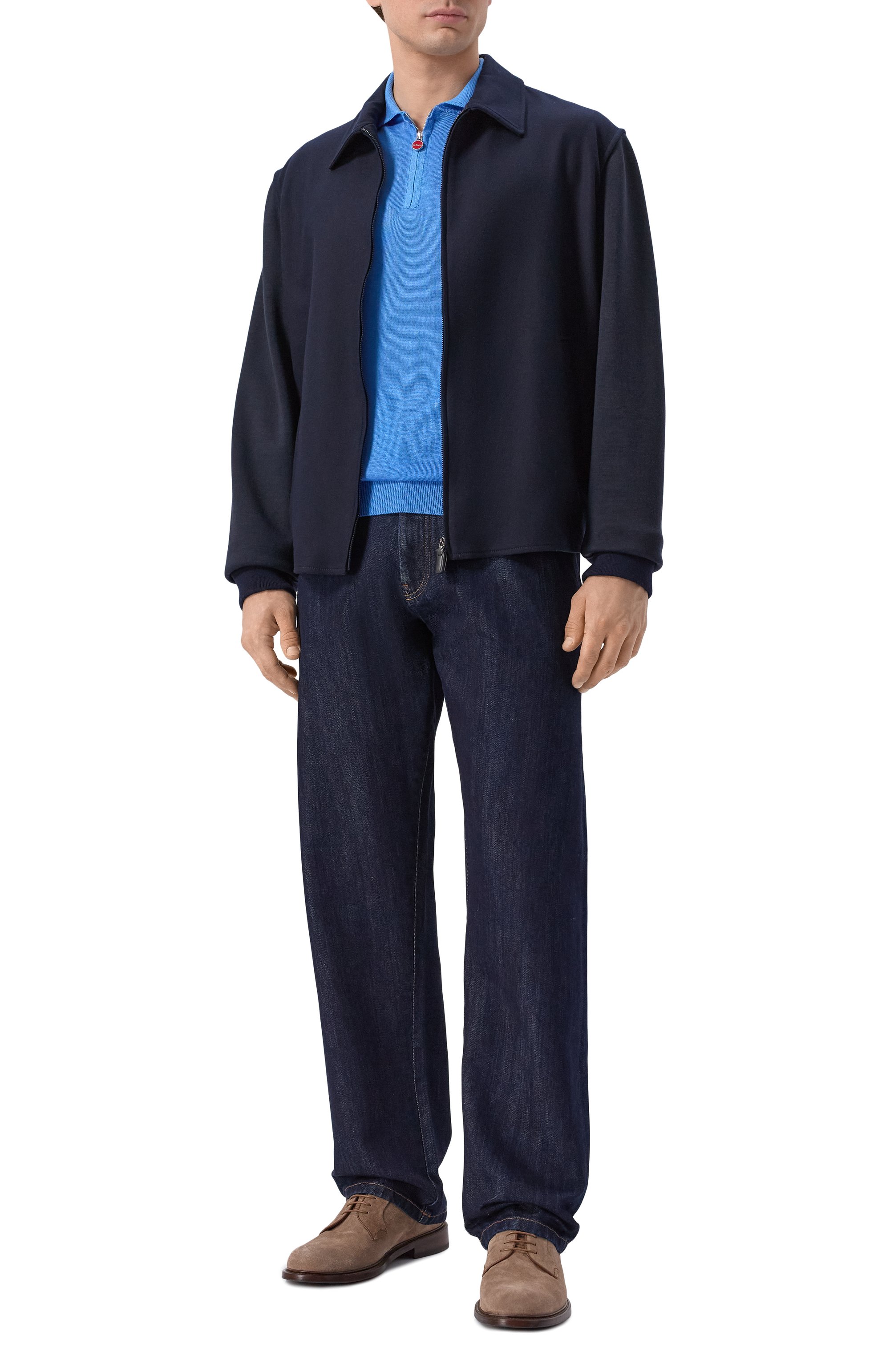 Шелковое поло KITON, арт. UMK0851, фото 2