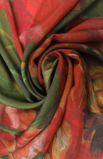 Шелковая шаль маки GOURJI, арт. 91140637/9151108, фото 3