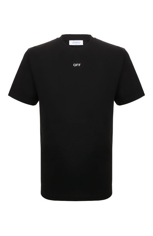 

Хлопковая футболка Off-White, Чёрный