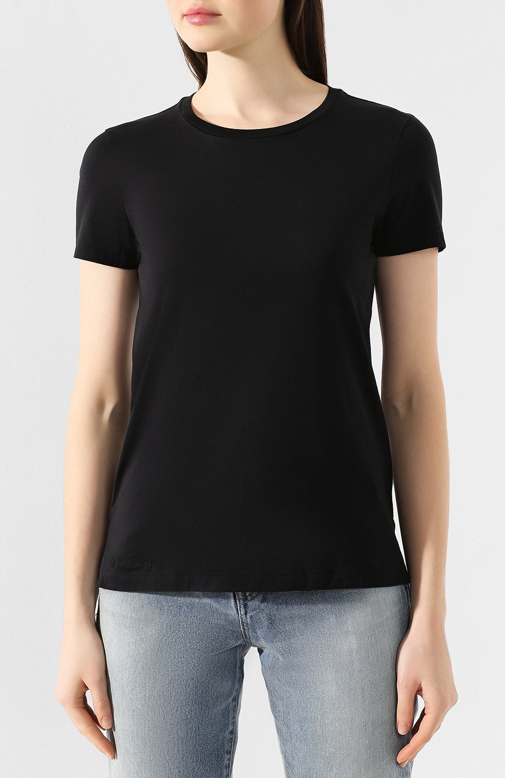 Хлопковая футболка RALPH LAUREN, арт. 290791007, фото 3