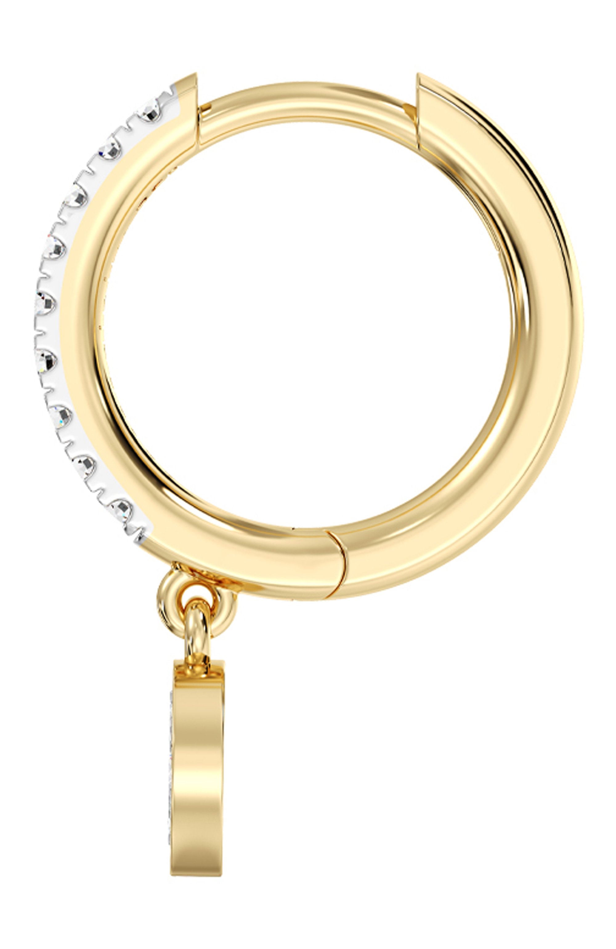 Серьга SERENDIPITY бесцветного цвета по цене 96600 руб., арт. EJE0069Y, фото 3 Серьга SERENDIPITY, арт. EJE0069Y, фото 3