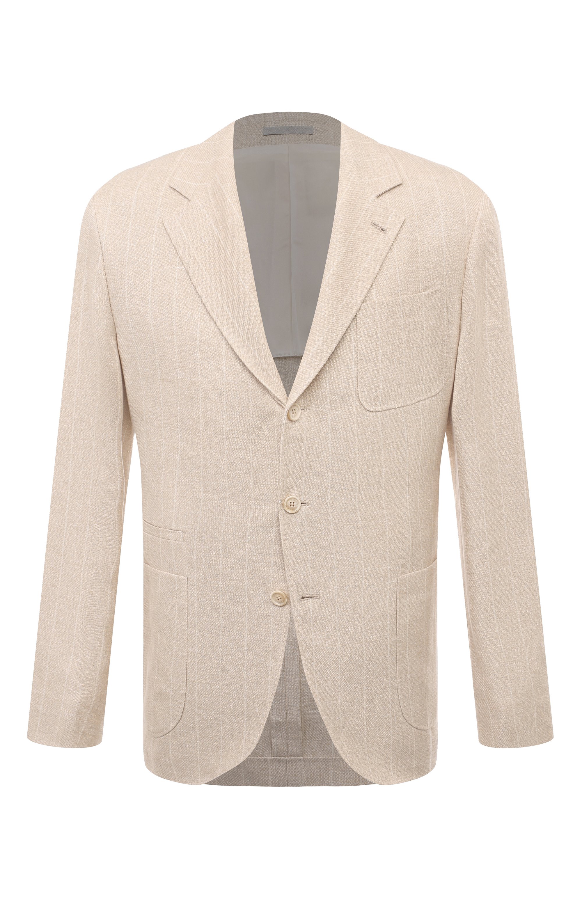 Пиджак изо льна и шерсти BRUNELLO CUCINELLI, арт. MW4617BND, фото 1