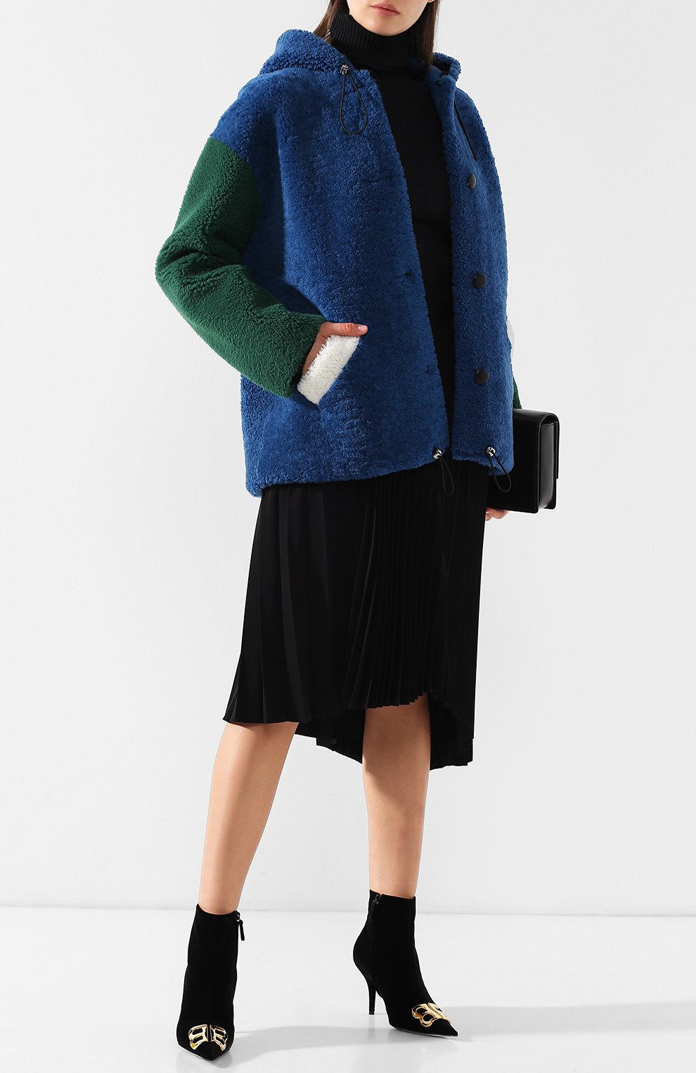 Меховое пальто из овчины INES&MARECHAL, арт. D0NALD, фото 2