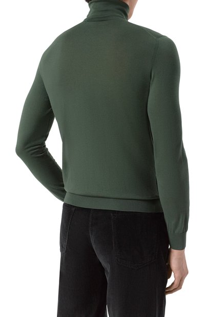 Шерстяная водолазка MVST зеленого цвета по цене 139500 руб., арт. M0-M25.1MM.K406/44-60, фото 4 Шерстяная водолазка MVST, арт. M0-M25.1MM.K406/44-60, фото 4