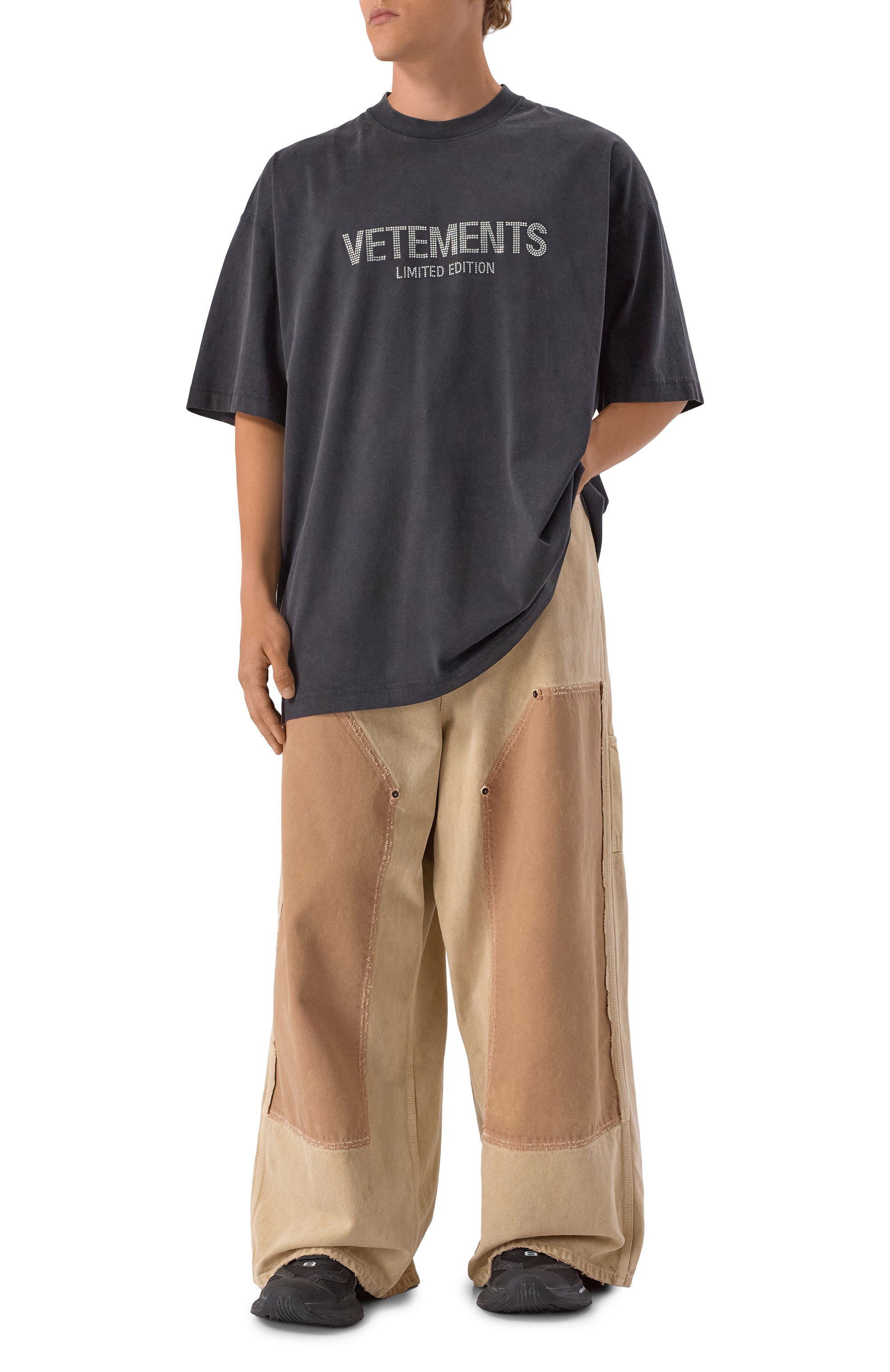 Хлопковая футболка VETEMENTS, арт. UA65TR250C, фото 2