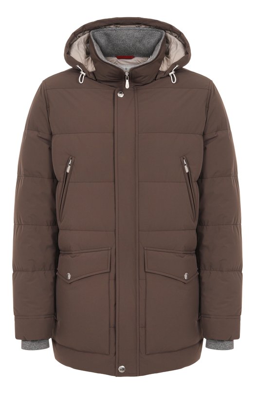 Пуховик Brunello Cucinelli MM4911823 Коричневый MM4911823