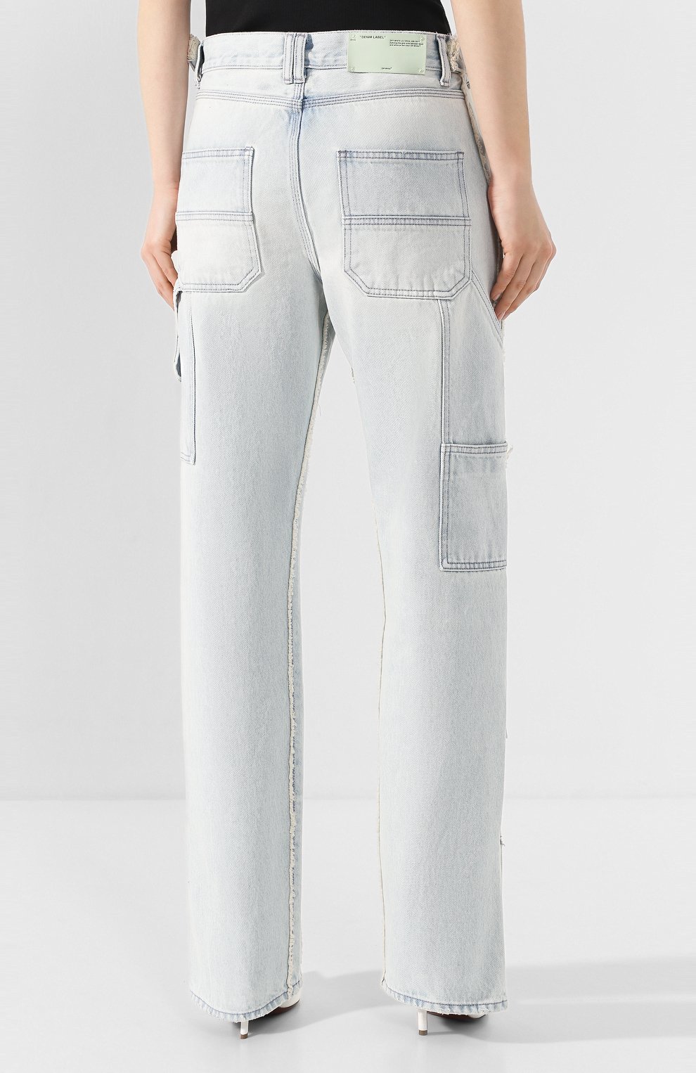 Джинсы OFF-WHITE, арт. 0WYA017R207730687100, фото 4