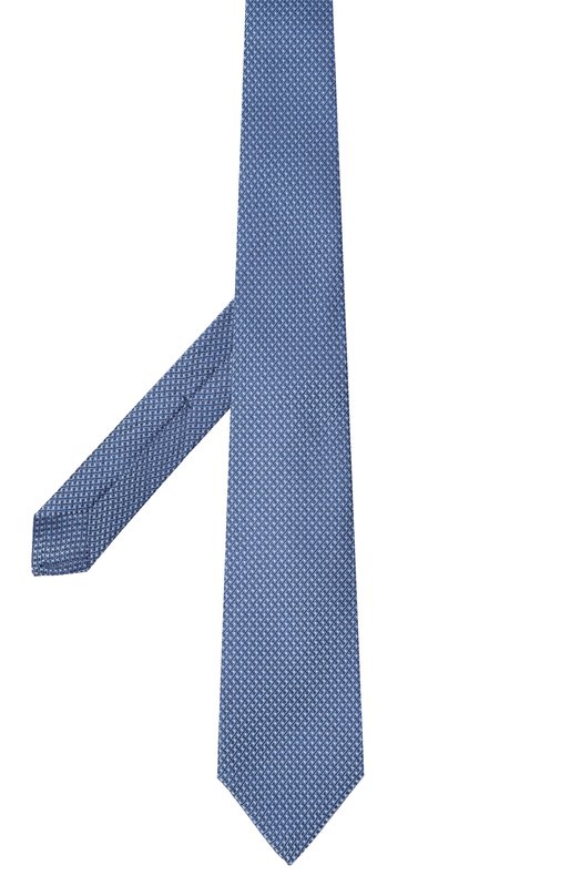 Шелковый галстук Kiton UCRVKLC06L3701 Синий  UCRVKLC06L3701 Фото 3
