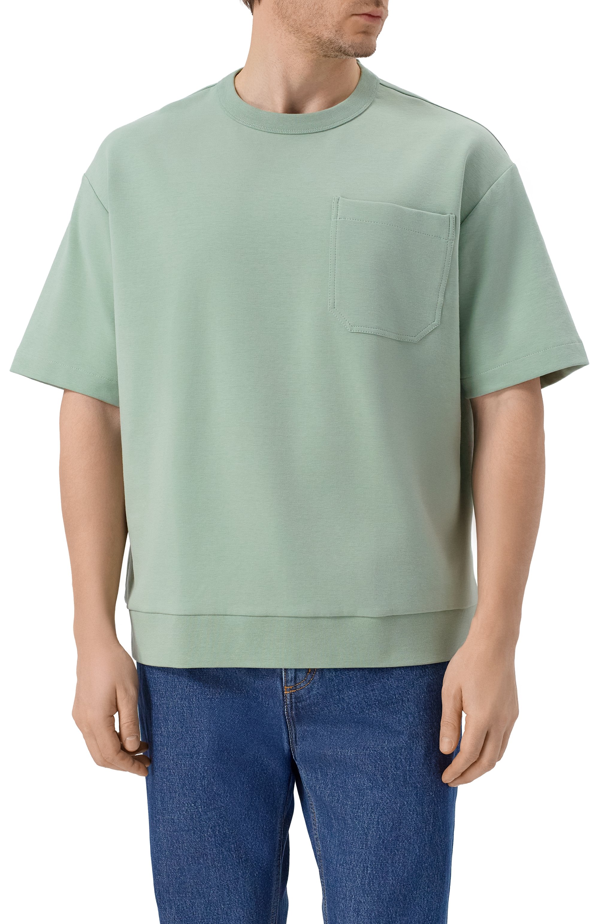 Хлопковая футболка BOSS, арт. 50554243, фото 3