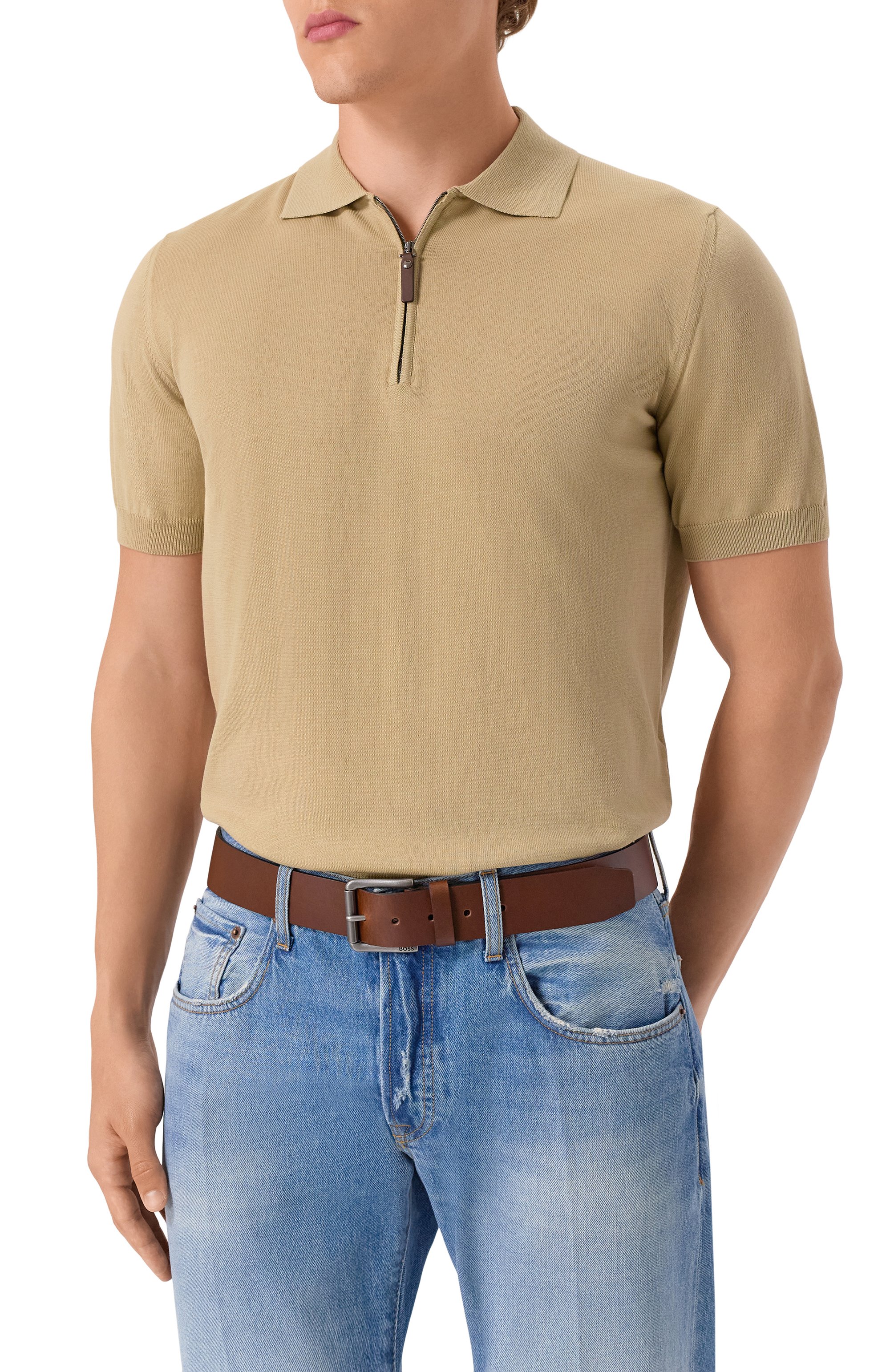 Кожаный ремень BOSS, арт. 50491889, фото 2