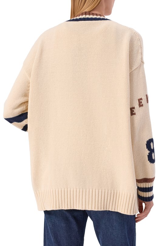 Кардиган Weekend Max Mara BLAS0NE Кремовый  BLAS0NE Фото 4