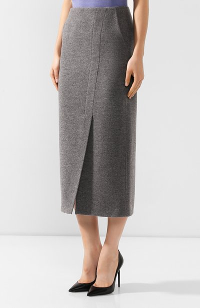 Кашемировая юбка GIORGIO ARMANI, арт. 9WHNN02D/T0020, фото 3