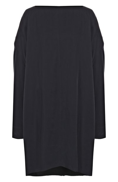 Женская атласная туника RICK OWENS, арт. R001E7599/SCH