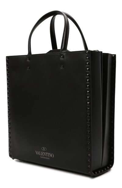 Кожаная сумка-тоут VALENTINO, арт. WY0B0B28/TLL, фото 3