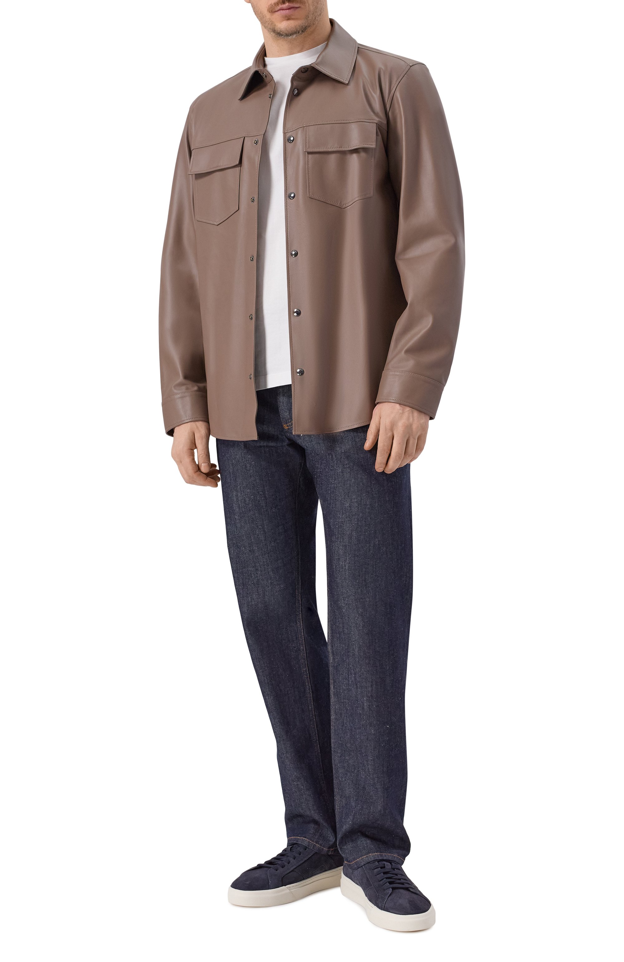 Кожаная рубашка BOGNER, арт. 38909272, фото 2