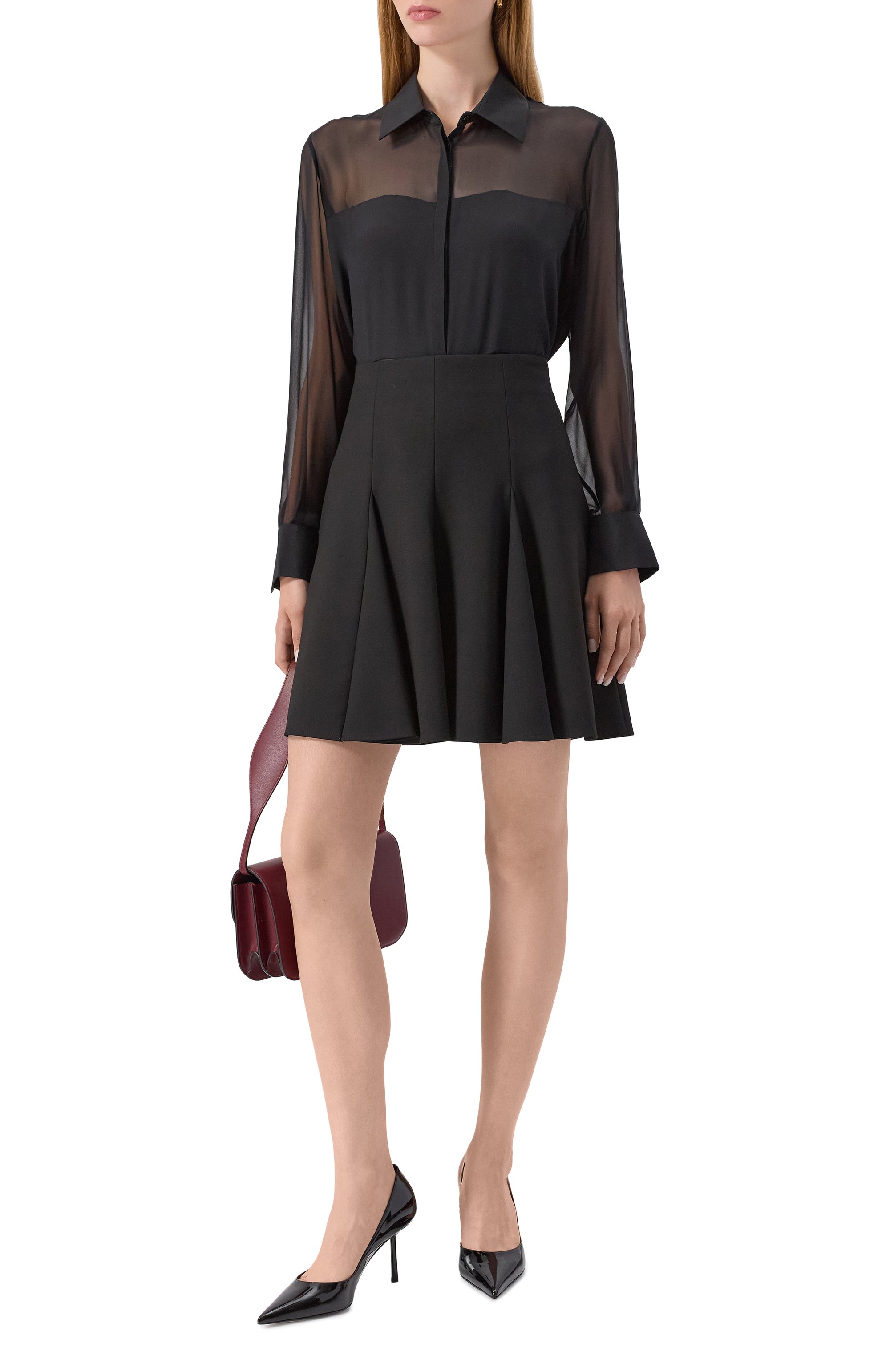 Шелковая блузка ANTONELLI FIRENZE, арт. M1179P/4141, фото 2