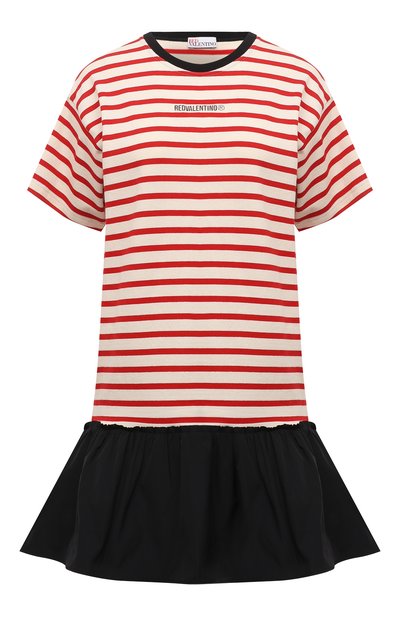 Женское хлопковое платье REDVALENTINO, арт. XR3MJ08H/6DC