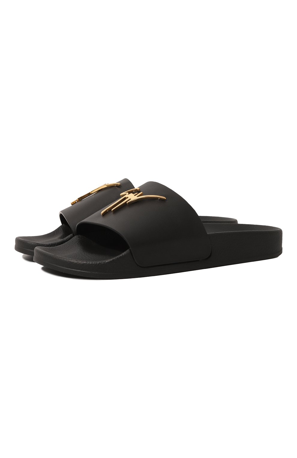 Кожаные шлепанцы GIUSEPPE ZANOTTI DESIGN, арт. RS90059/070, фото 1