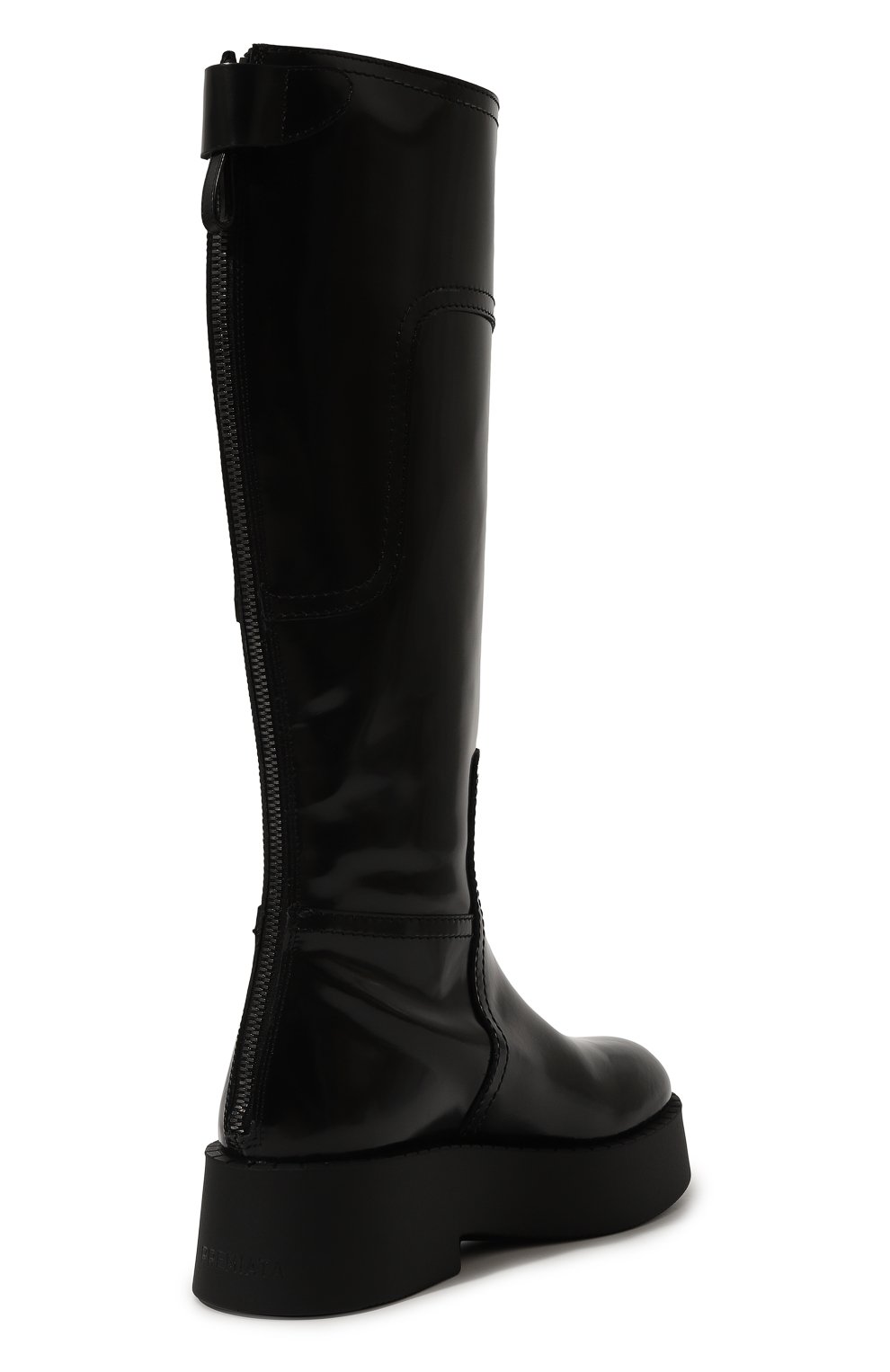 Кожаные сапоги PREMIATA черного цвета по цене 68100 руб., арт. M6829/M0USSE, фото 5 Кожаные сапоги PREMIATA, арт. M6829/M0USSE, фото 5