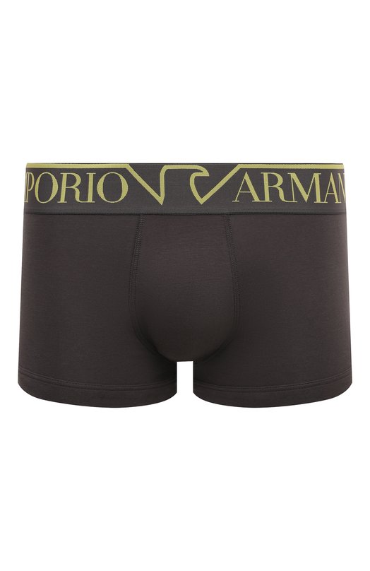 Хлопковые боксеры Emporio Armani 111389/4F516 Серый 111389/4F516
