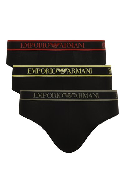 Мужские комплект из трех брифов EMPORIO ARMANI, арт. 111734/4F717