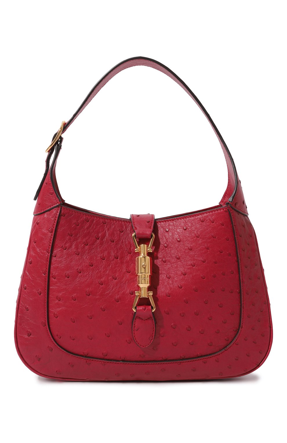 Сумка jackie 1961 small из кожи страуса GUCCI, арт. 636709 EY00G, фото 1