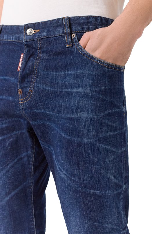 Джинсы Slim Twist Dsquared2 S74LB1872/D30010 Синий  S74LB1872/D30010 Фото 5