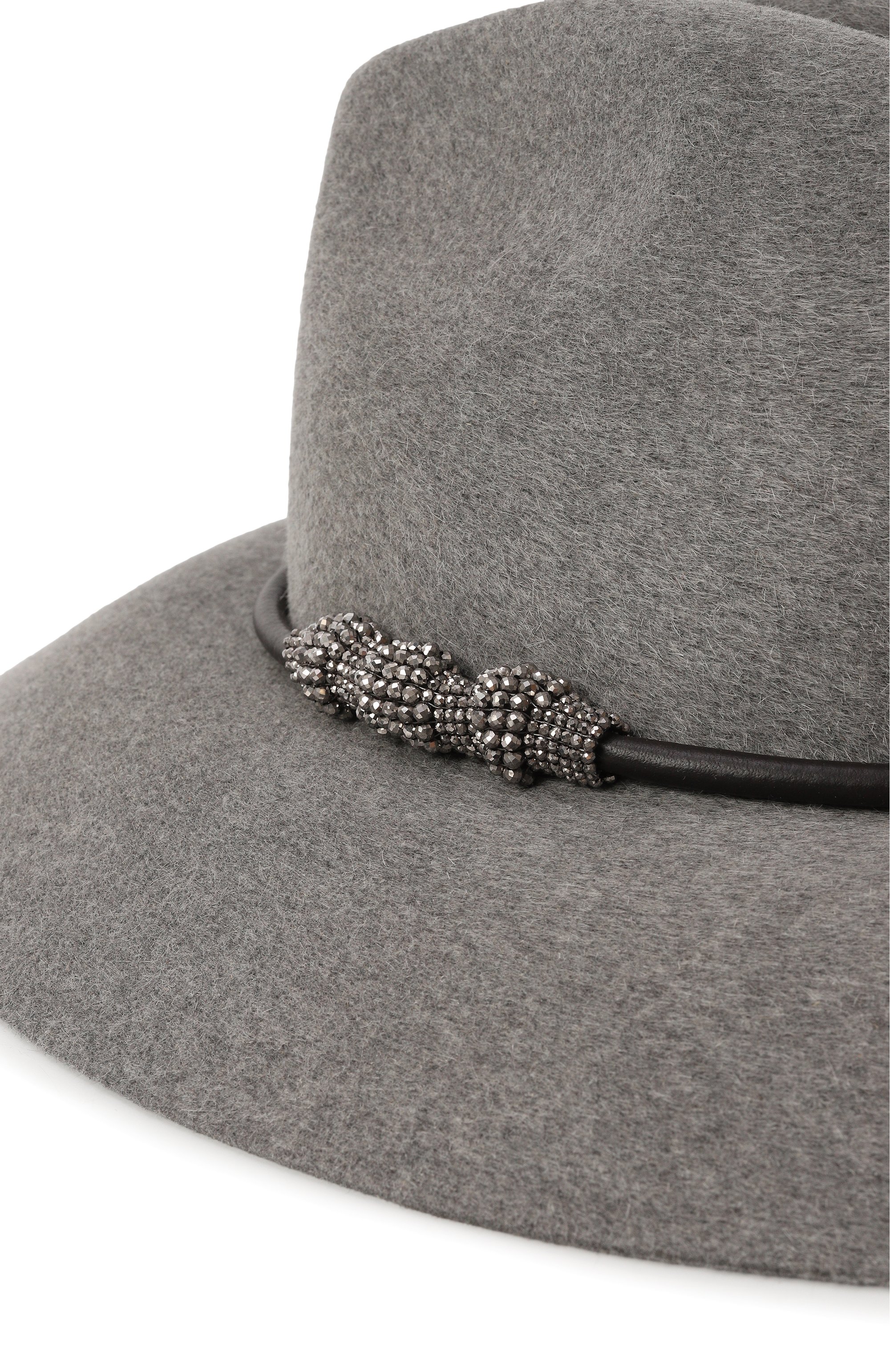 Фетровая шляпа BRUNELLO CUCINELLI, арт. MCAP90041, фото 4