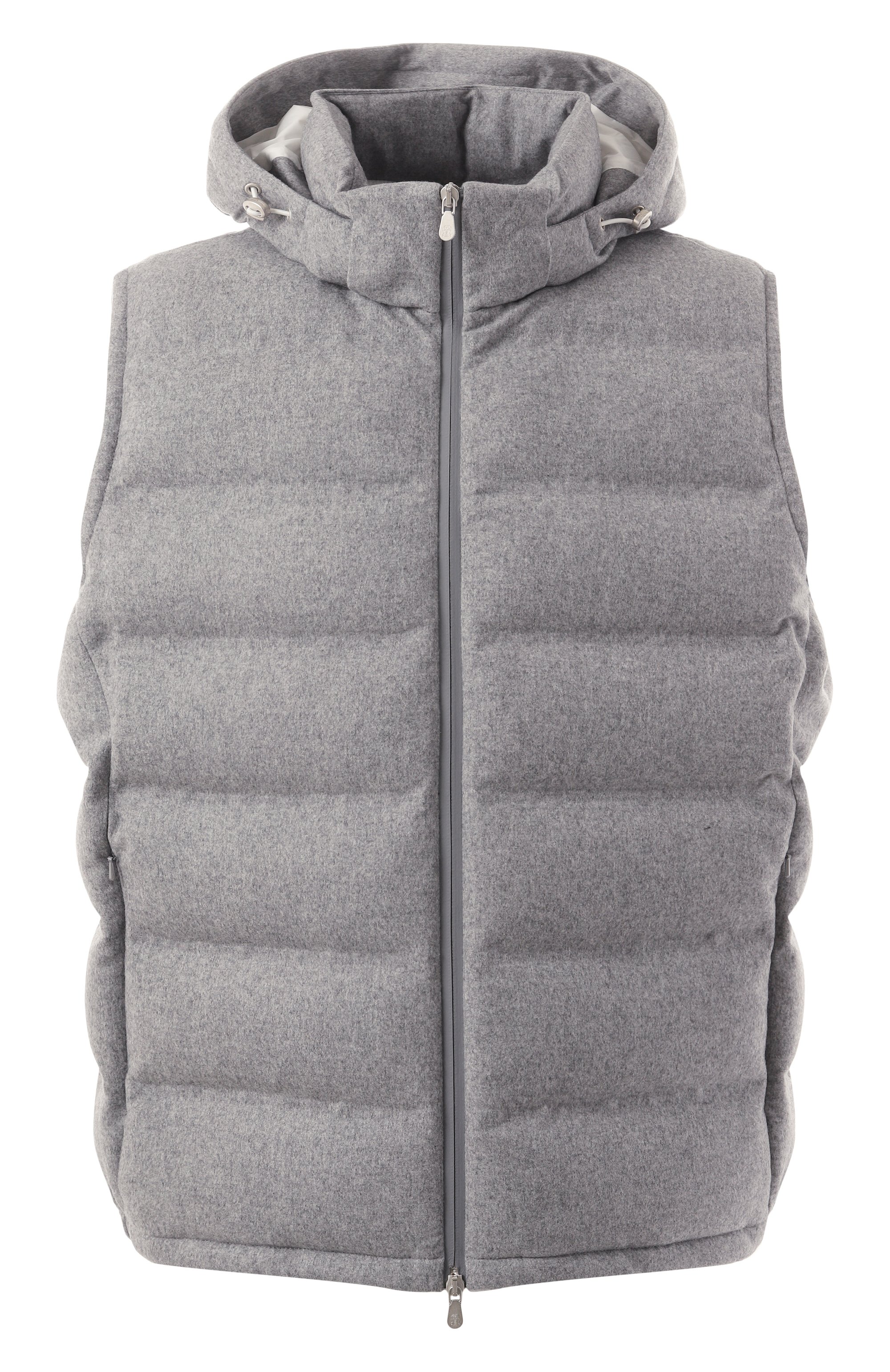 Пуховый жилет BRUNELLO CUCINELLI, арт. MQ4631608, фото 1