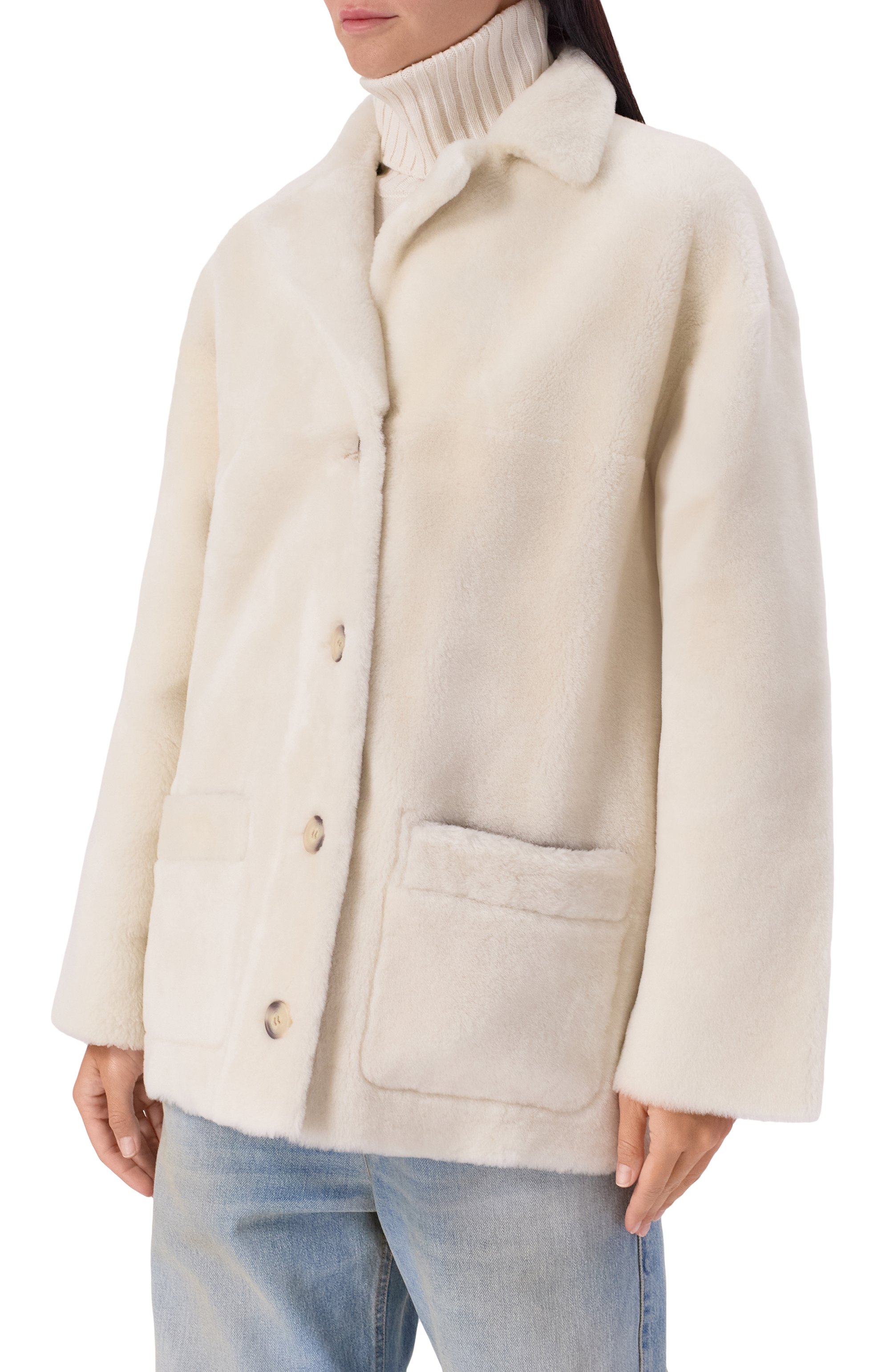 Дубленка из овчины SIMONETTA RAVIZZA, арт. F05JA357H21, фото 3