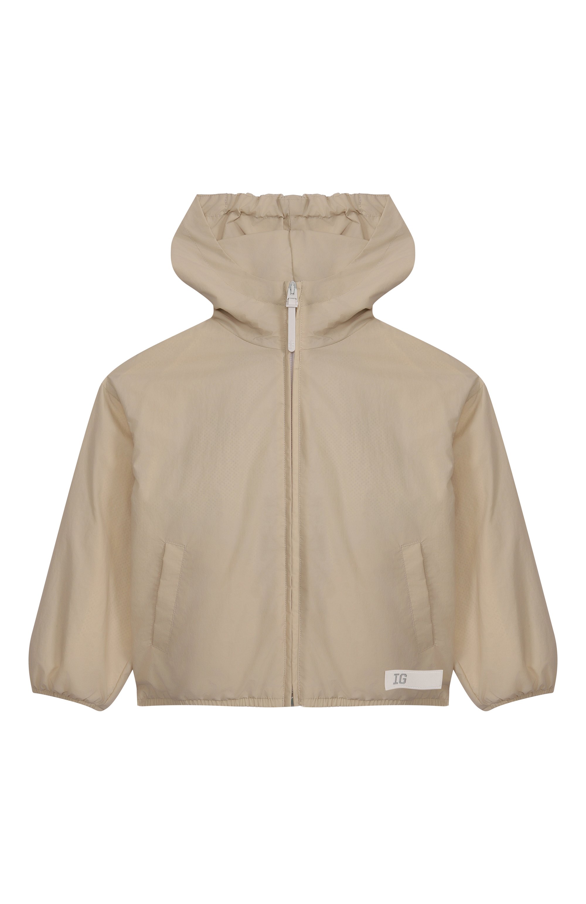 Ветровка IL GUFO бежевого цвета по цене 31250 руб., арт. P25GR227N0108/10A-14A, фото 1 Ветровка IL GUFO, арт. P25GR227N0108/10A-14A, фото 1