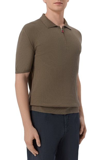 Хлопковое поло KITON, арт. UMK0942, фото 3