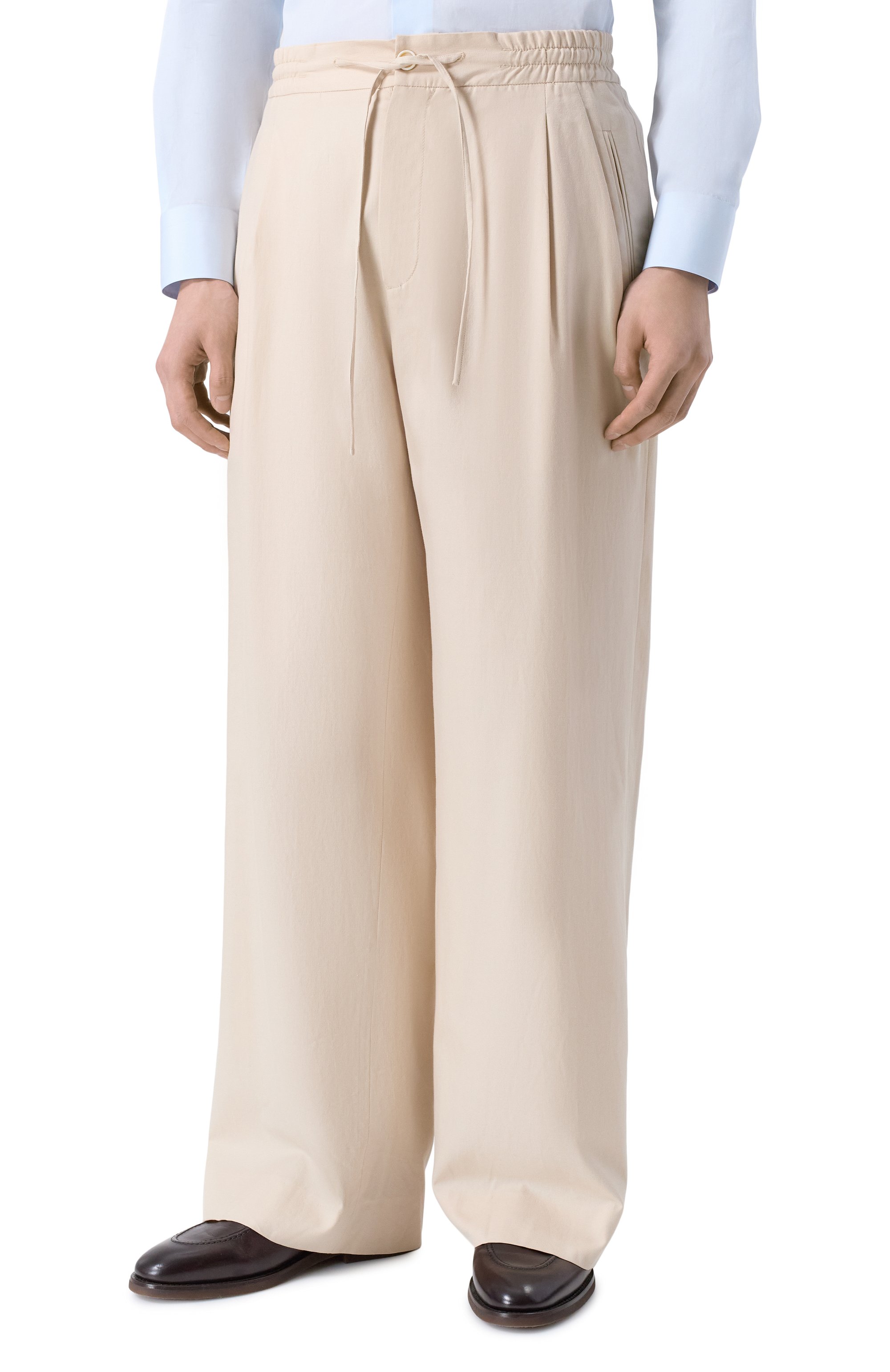 Брюки из хлопка и шелка MVST, арт. 25E/X1P/0/B011/0207, фото 3