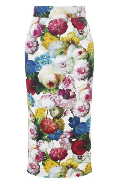 Женская хлопковая юбка DOLCE & GABBANA, арт. F4CDFT/HS5Q2