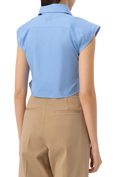 Хлопковый топ MSGM, арт. 3841MDE20X/257100, фото 4